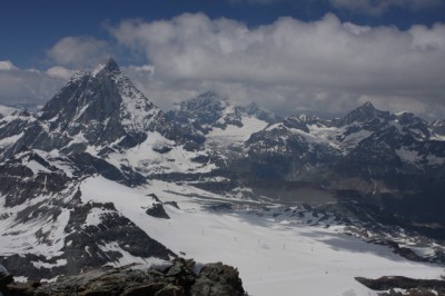 panorama  z Klein Matterhorn